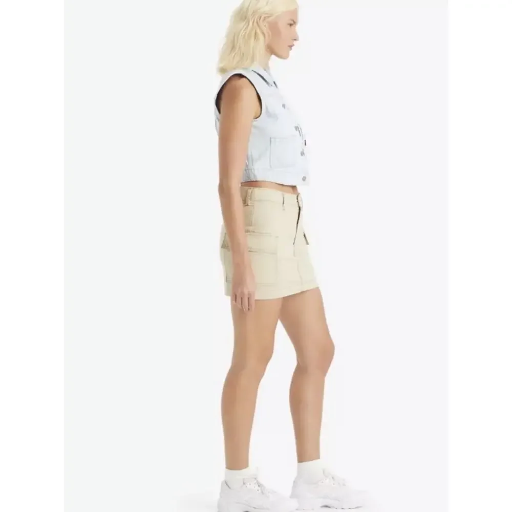 NWT Levi's '94 Cargo Mini Skirt